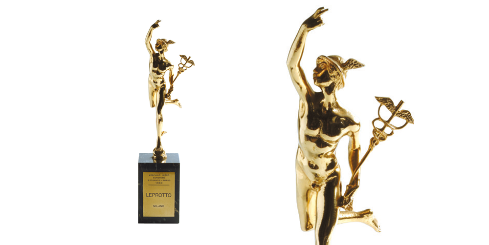 1980 - Premio “Mercurio d’Oro” European Exchange Award.