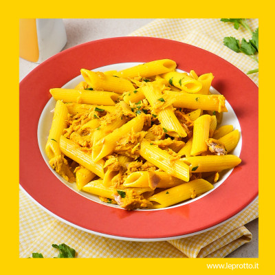 Pasta tonno e zafferano